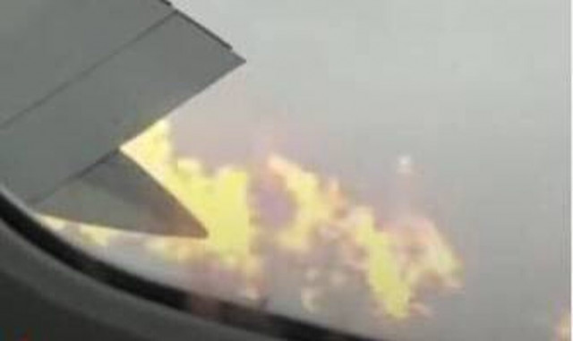 Τρόμος στον αέρα: Κινητήρας αεροσκάφους έπιασε φωτιά σε πτήση από Εδιμβούργο προς Νέα Υόρκη