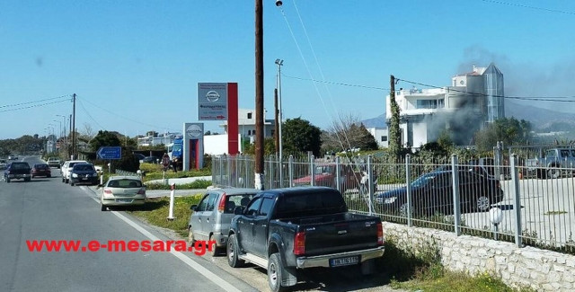 Ηράκλειο: Άνδρας απανθρακώθηκε σε πυρκαγιά που ξέσπασε σε αντιπροσωπεία αυτοκινήτων