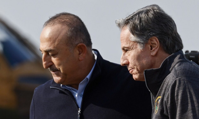 Μεβλούτ Τσαβούσογλου, Άντονι Μπλίνκεν