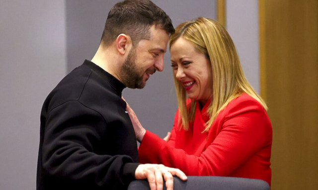 Ουκρανία: Η Μελόνι επισκέπτεται το Κίεβο - Η συνάντηση με τον Ζελένσκι