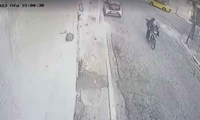 Αγία Βαρβάρα: Βίντεο ντοκουμέντο από τους πυροβολισμούς