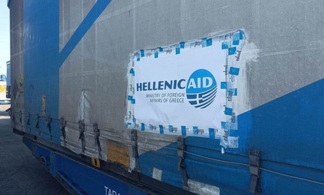 More humanitarian aid departs Greece for Türkiye on Tuesday