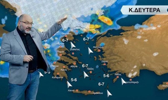 Προειδοποίηση Αρναούτογλου για τον καιρό της Καθαράς Δευτέρας: Κατεβαίνει κρύα μάζα στα Βαλκάνια