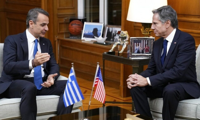 Ο  Άντονι Μπλίνκεν αποχαιρετά την Αθήνα - Τα οφέλη, οι υποσχέσεις και η «τρίπλα» στα ελληνοτουρκικά