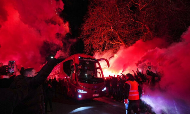 Champions League: Η εντυπωσιακή υποδοχή στους «Reds» πριν το Λίβερπουλ – Ρεάλ Μαδρίτης