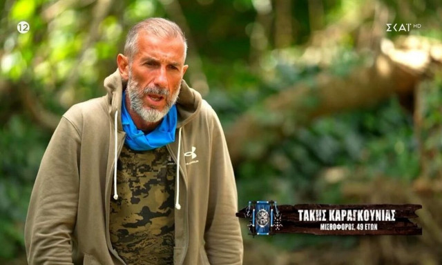 Survivor All Star: Ο Τάκης τα έχει βάλει με τον Μπάρτζη  - «Θέλω να κερδίσουμε για να μη φάει»