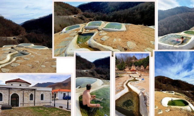 Ξάνθη: Τα ιαματικά λουτρά της κοιλάδας του ορεινού οικισμού των Θερμών