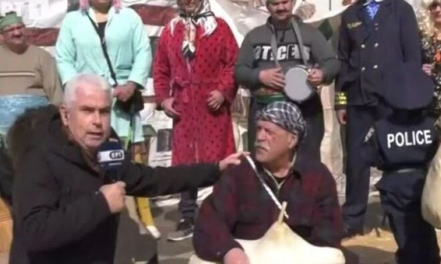 Μυθική ατάκα τσαμπουνιέρη της Σάμου στην κάμερα της ΕΡΤ