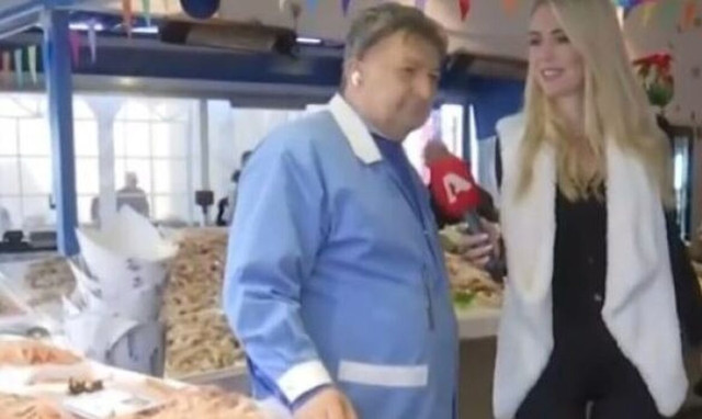 Ιδιοκτήτης ιχθυοπωλείου στον Alpha: «Κύριε Μάνεση, έχω τρακ με την καλλονή που μου στείλατε»