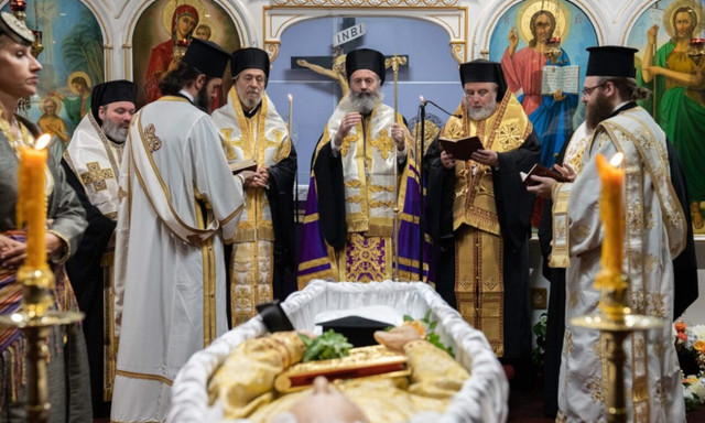Πένθος στην Αρχιεπισκοπή Αυστραλίας: Εξόδιος Ακολουθία του Νικολάου Τσουλουκίδη