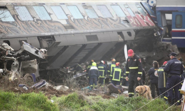 Η σιδηροδρομική τραγωδία στα Τέμπη