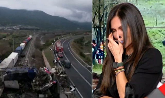 Ανθή Βούλγαρη: «Λύγισε» στον αέρα για την τραγωδία στα Τέμπη