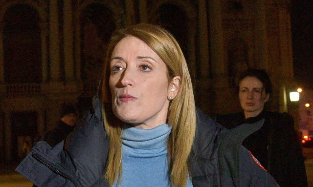 Στην Ουκρανία η πρόεδρος του Ευρωπαϊκού Κοινοβουλίου Ρομπέρτα Μέτσολα