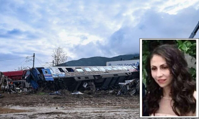 Τέμπη: Σε κλίμα βαθιάς οδύνη η κηδεία της 42χρονης Βάγιας