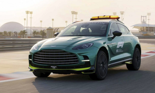 H Aston Martin DBX707 είναι το αυτοκίνητο των γιατρών στην F1