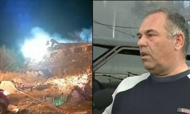 Τέμπη: Αυτόπτης μάρτυρας περιγράφει τι έγινε ένα λεπτό μετά τη σύγκρουση τρένων