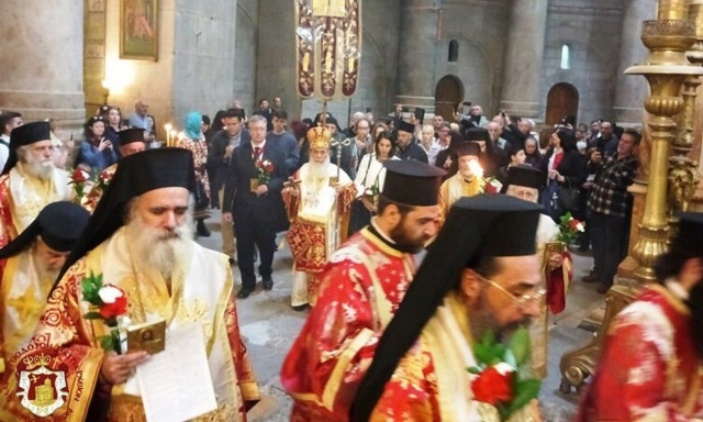 Η Κυριακή της Ορθοδοξίας στο Πατριαρχείο Ιεροσολύμων (vid)