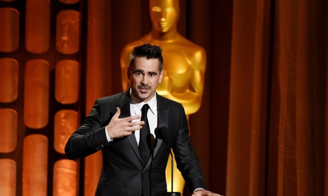 Κόλιν Φάρελ: Με τον 13χρονο γιο του στην τελετή απονομής των Όσκαρ