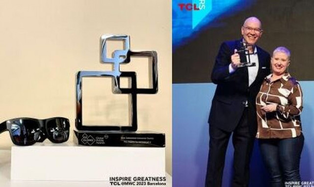 Tα TCL NXTWEAR S κερδίζουν το βραβείο Best Connected Consumer Device στα Global Mobile Awards 2023