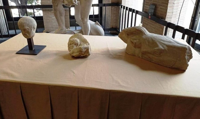 Three Parthenon fragments returned to Greece at Vatican ceremony
