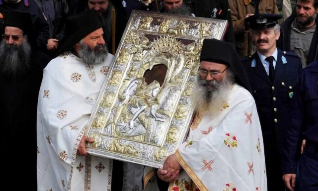 Η Ιερά σύνοδος θα αποφασίσει για την έλευση της Εικόνας της Παναγίας «Αξιον Εστί» στην Αθήνα