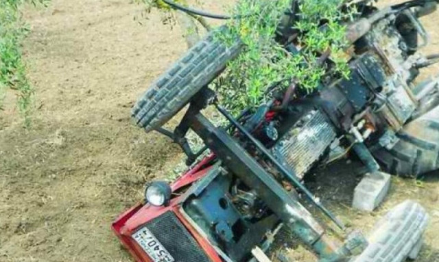 Κύπρος: Άντρας τραυματίστηκε σοβαρά μετά από ανατροπή τρακτέρ