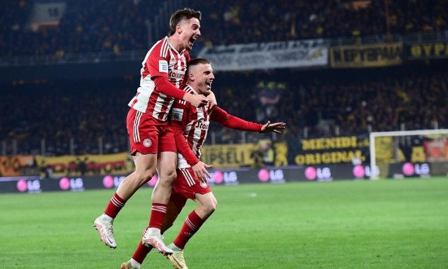 Super League, ΑΕΚ - Ολυμπιακός 1-3: «Ερυθρόλευκος» θρίαμβος στην «OPAP Arena»