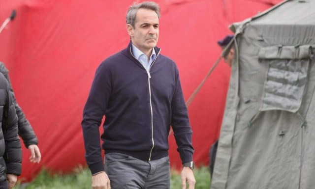 PM Mitsotakis meeting visiting Cyprus President Christodoulides on Monday