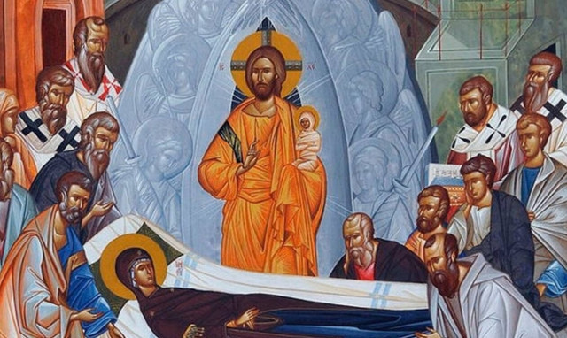 Η Εικόνα Κοιμήσεως της Θεοτόκου στην ομώνυμη Μονή Άνω Ξενιάς Μαγνησίας