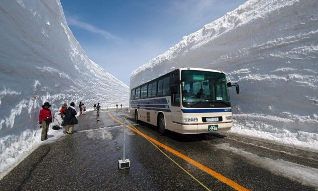 Δείτε πως καθαρίζουν χιόνια στην Ιαπωνία