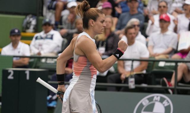 Μαρία Σάκκαρη: Προκρίθηκε στα προημιτελικά του Indian Wells, μετά από μάχη 2,5 ωρών!