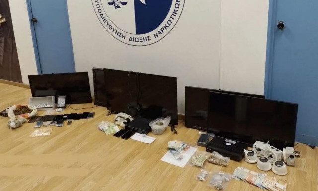 Αγία Βαρβάρα: Βίντεο ντοκουμέντο από την επιχείρηση της ΕΛ.ΑΣ. για ναρκωτικά