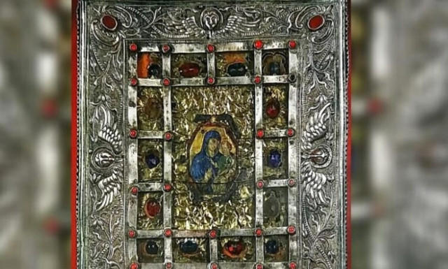 Υποδοχή Ιεράς Εικόνας Παναγίας «Πελεκητής» στην Καρδίτσα