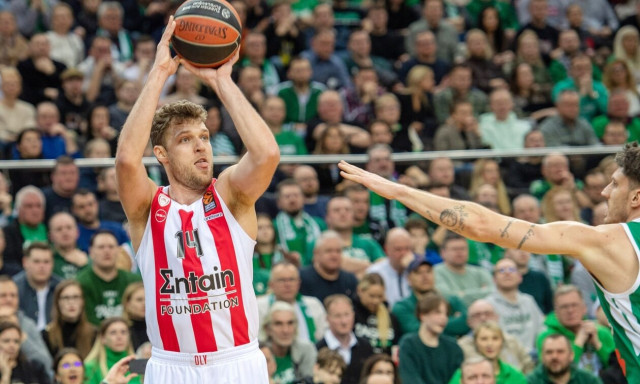 Euroleague, Ζαλγκίρις - Ολυμπιακός 72-74: Εντυπωσιακός Βεζένκοβ τον οδηγεί στην κορυφή!