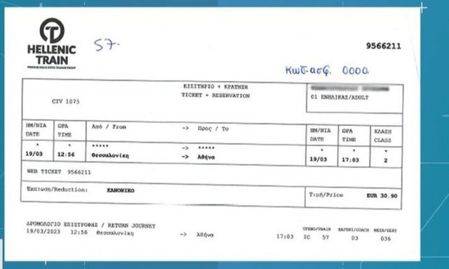 Καταγγελία για Hellenic Train: Ακυρώθηκε το εισιτήριο με τρένο και της ζήτησαν χρήματα για λεωφορείο