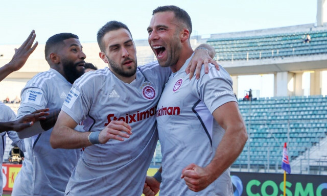 Super League, Βόλος – Ολυμπιακός 0-3: Εύκολη αρχή στα playoffs