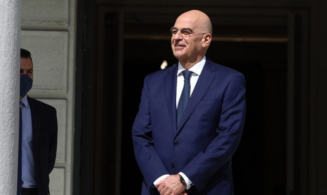 Foreign Minister Nikos Dendias in Brussels for series of EU meetings