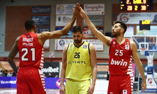 Basket League: Ο Ολυμπιακός διέλυσε το Λαύριο χωρίς τον Μπαρτζώκα στον πάγκο (video)