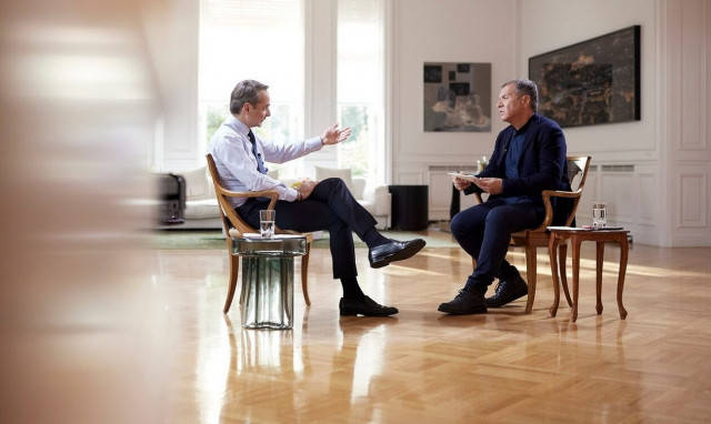 Μητσοτάκης: Πρόθεσή μου να εκκινήσουμε και πάλι τη διαδικασία της συνταγματικής αναθεώρησης