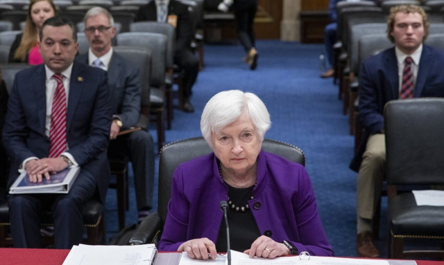 Η υπουργός Οικονομικών των ΗΠΑ Τζάνετ Γέλεν