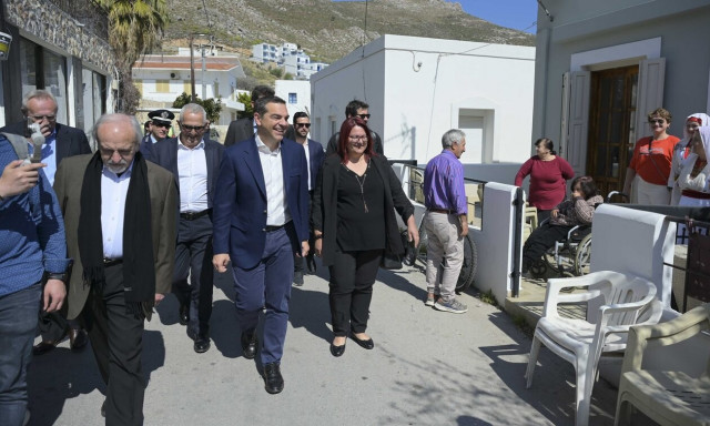 Τσίπρας από την Τήλο: Είμαστε περήφανοι για τους ανθρώπους των ενόπλων δυνάμεων