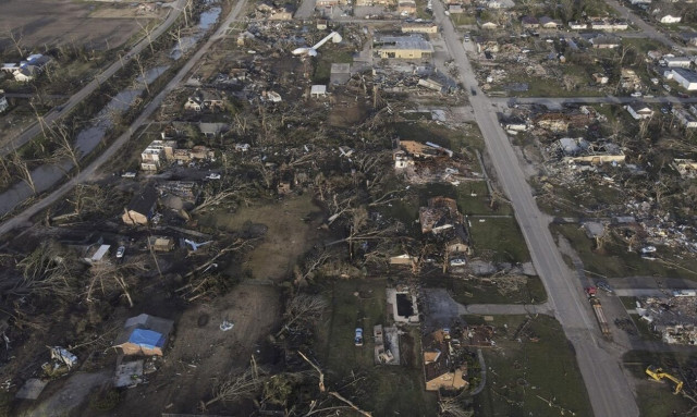 Μισισίπι: Βίντεο αποκαλύπτει τη σφοδρότητα του φονικού ανεμοστρόβιλου