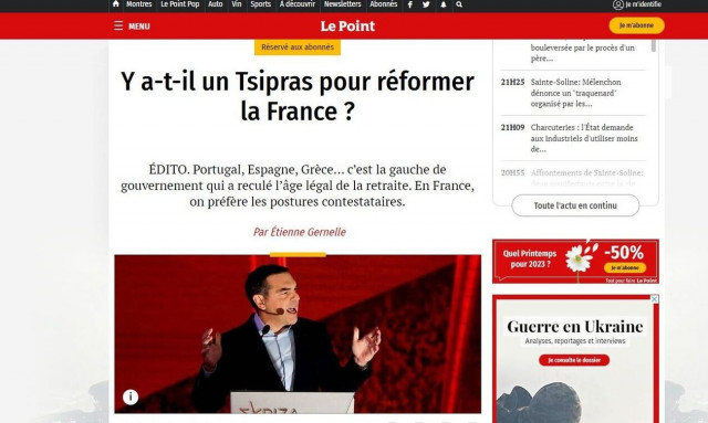 «Πόλεμος» Τσίπρα – Οικονόμου στο Twitter για το δημοσίευμα του Le Point