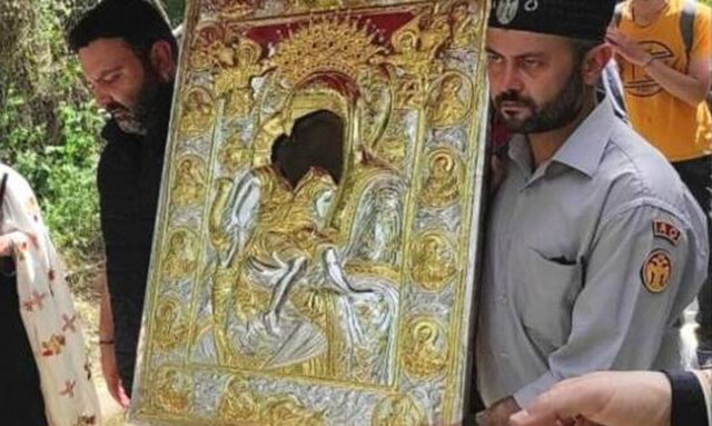 Η Εικόνα «Άξιον Εστί» στην Αθήνα τον Μάιο