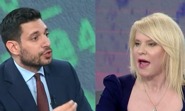 Απίστευτοι χαρακτηρισμοί στον «αέρα» εκπομπής ανάμεσα σε Τζάκρη και Κυρανάκη (video)