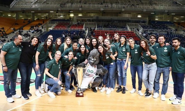 Euroleague, Παναθηναϊκός: Αποθέωση για τις Κυπελλούχες Ελλάδας στο ΟΑΚΑ (pics)