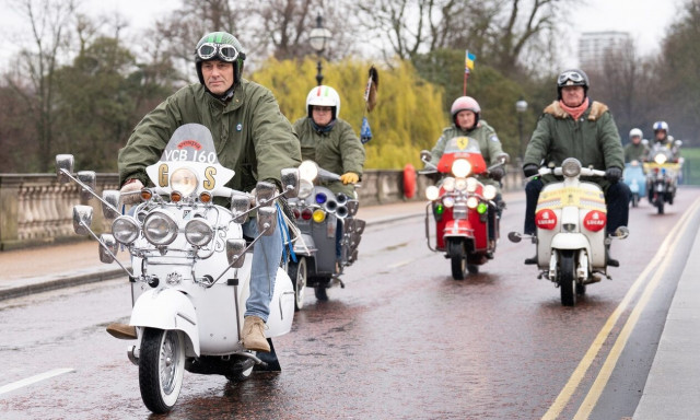 Vespa που χρησιμοποιήθηκε στην περιοδεία Quadrophenia των Who επισκευάστηκε για καλό σκοπό