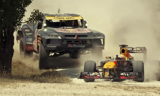 Δείτε μία Red Bull να ντριφτάρει στα χώματα της Αυστραλίας