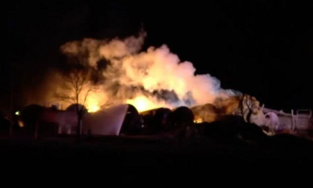 Μινεσότα: Εκτροχιάστηκε τρένο που μετέφερε αιθανόλη - Εκκενώνονται σπίτια