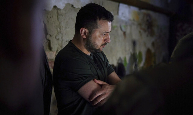 Ο πρόεδρος της Ουκρανίας Βολοντίμιρ Ζελένσκι